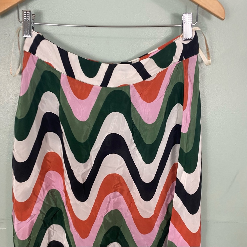 Farm Rio Wave Gradient Midi Skirt‎ Small - Picture 5 of 5